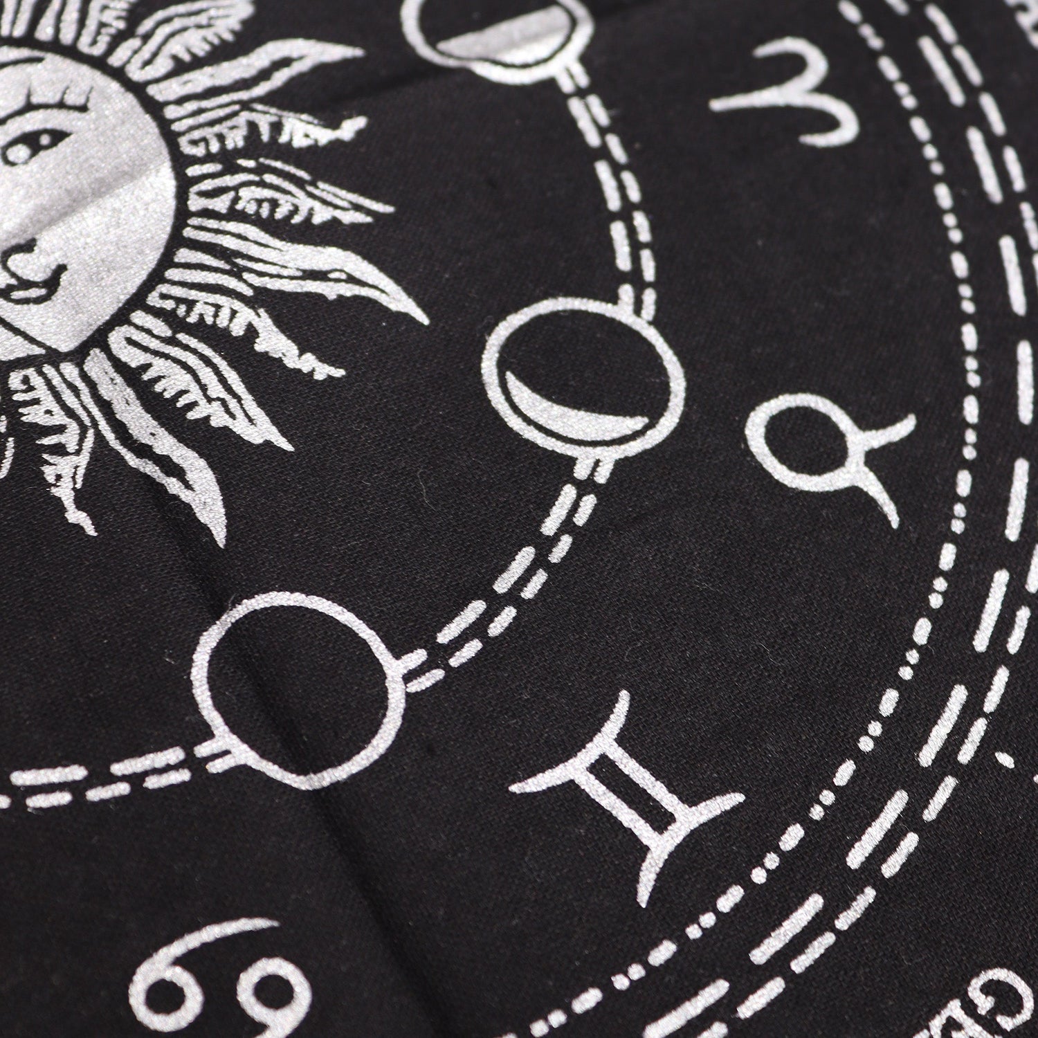 Esoteric Fringed Altar Cloth - Horoscope - SHAMTAM.COM
