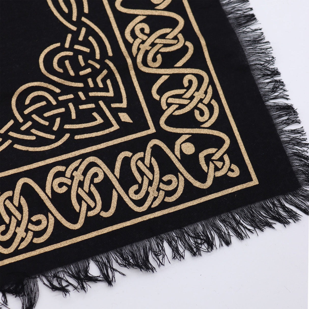 Esoteric Fringed Altar Cloth - Pentagon - SHAMTAM.COM