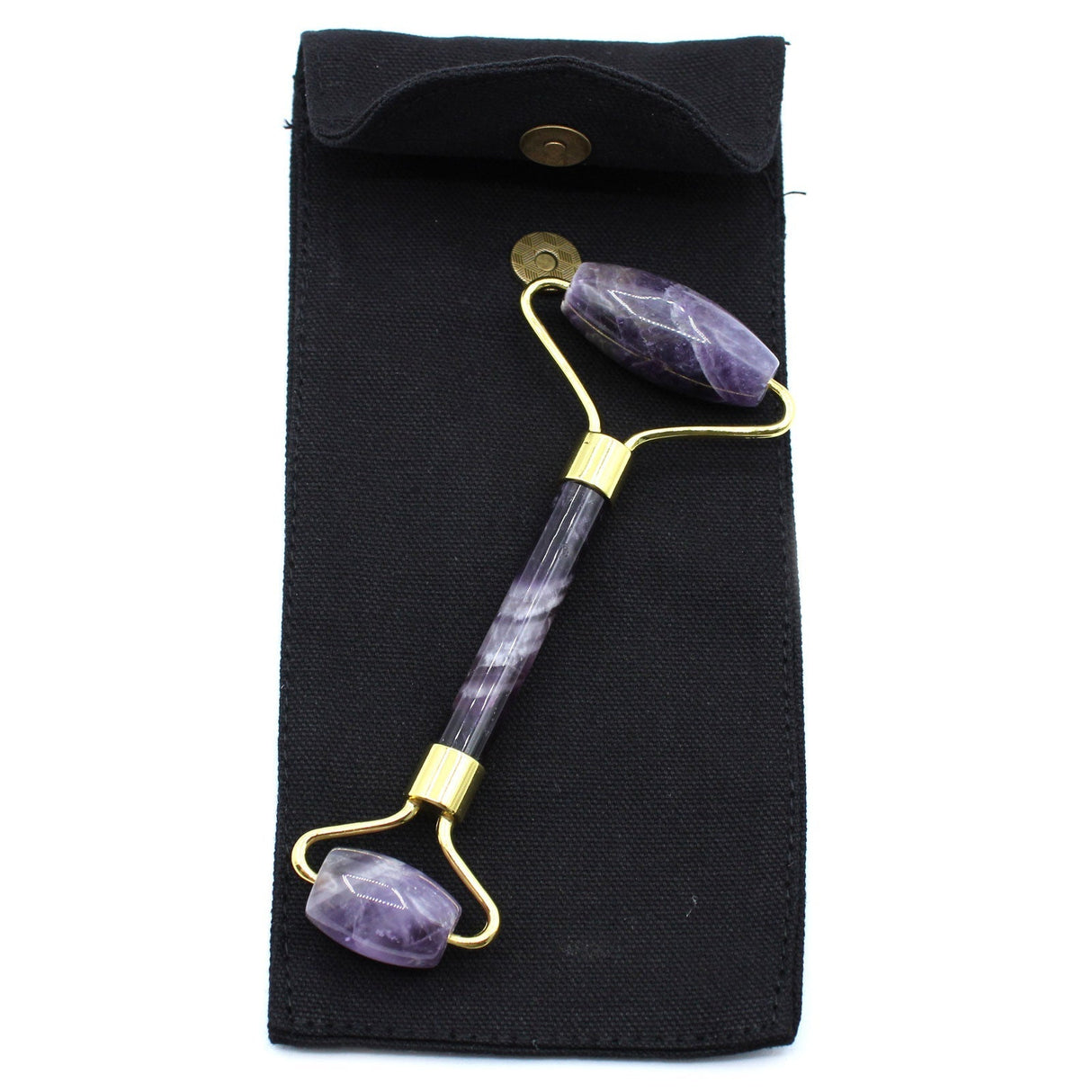 Amethyst Face Roller - Crystal Gemstone Massager - SHAMTAM.COM