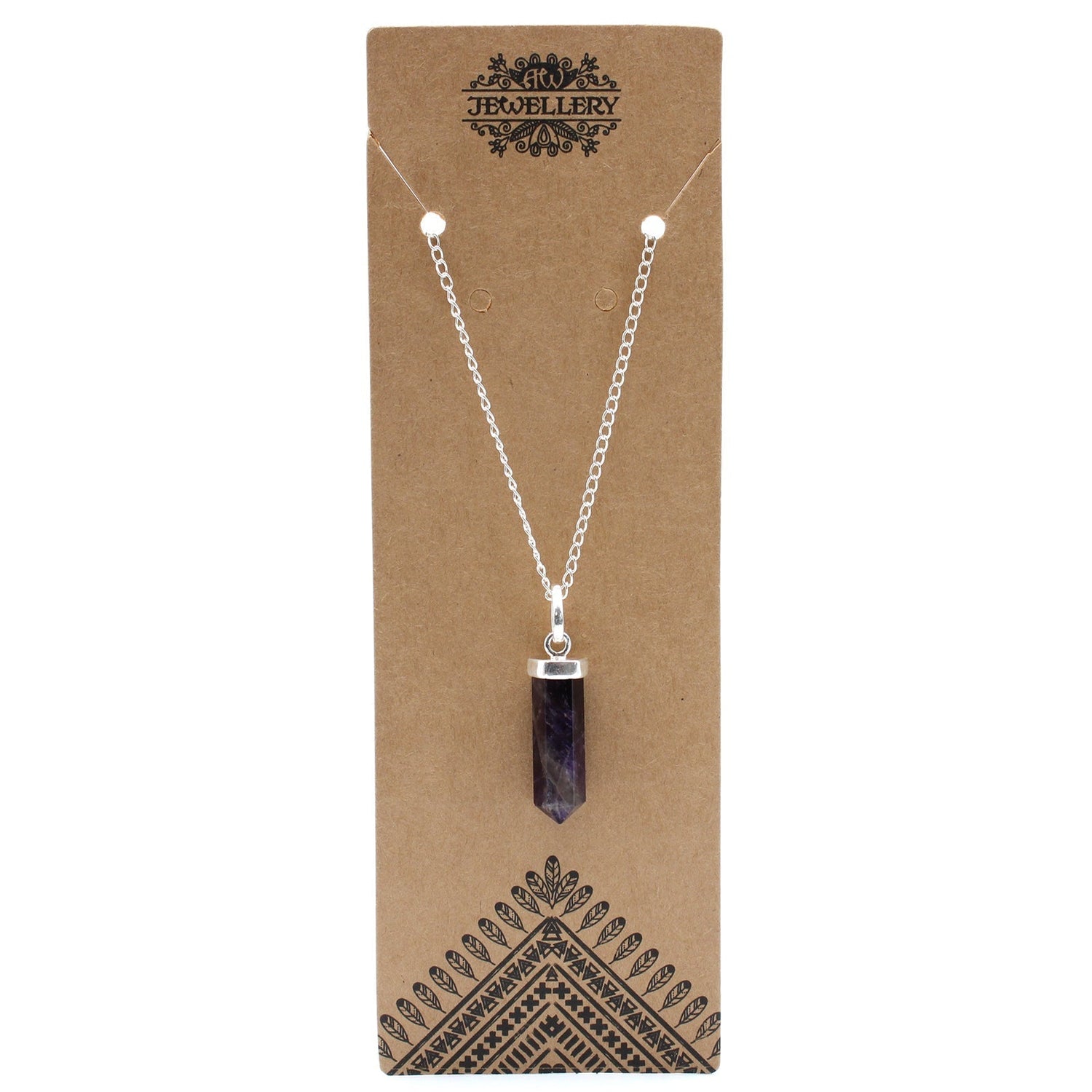 Amethyst Pendant - Gemstone Point - SHAMTAM.COM