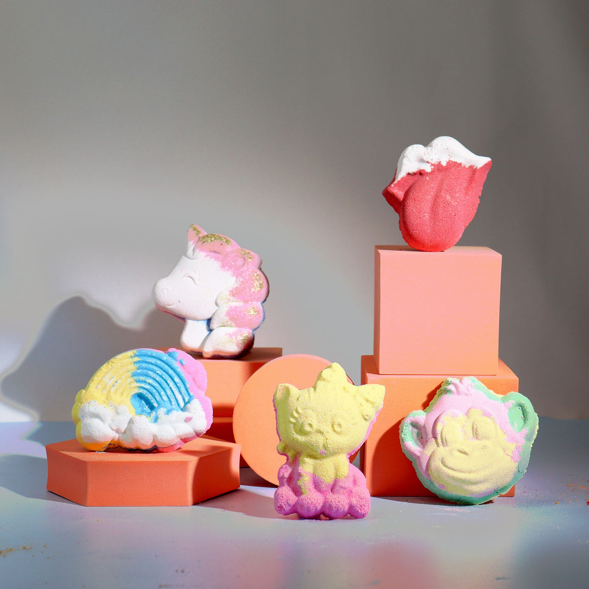 Bath Bomb Unicorn Shaped Passion Fruit 100g