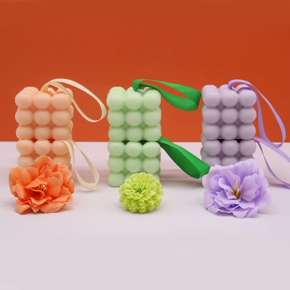 Massage-Seifenstücke – Lavendel und Flieder