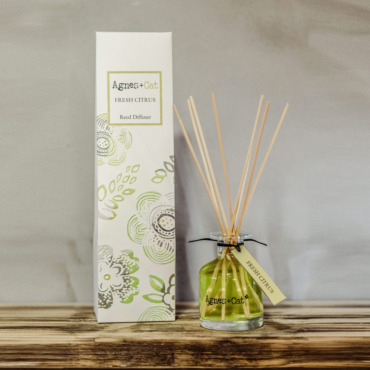 140ml Reed Diffuser – Fresh Citrus