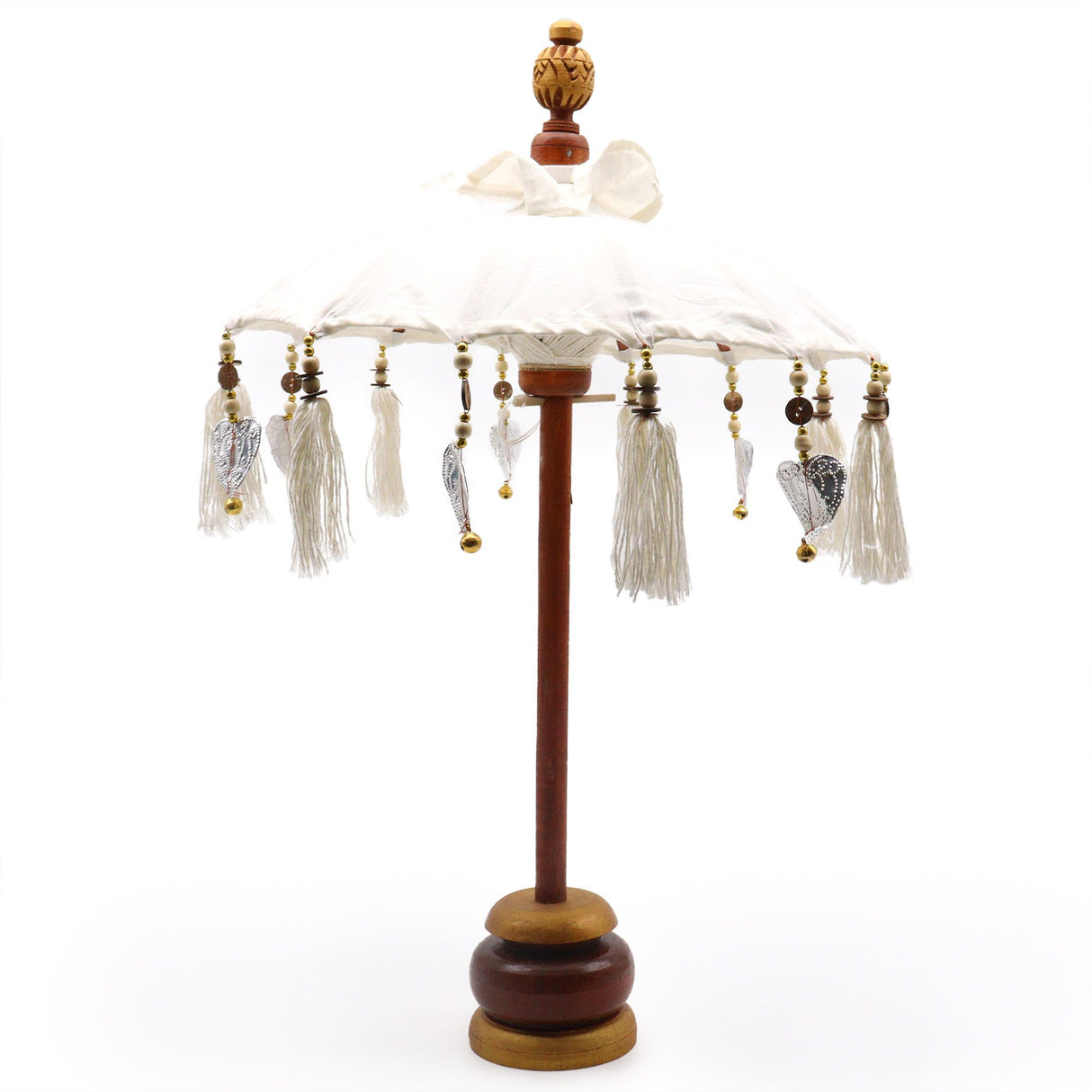 Decoración del hogar Sombrilla de lona natural de 40 cm Bali