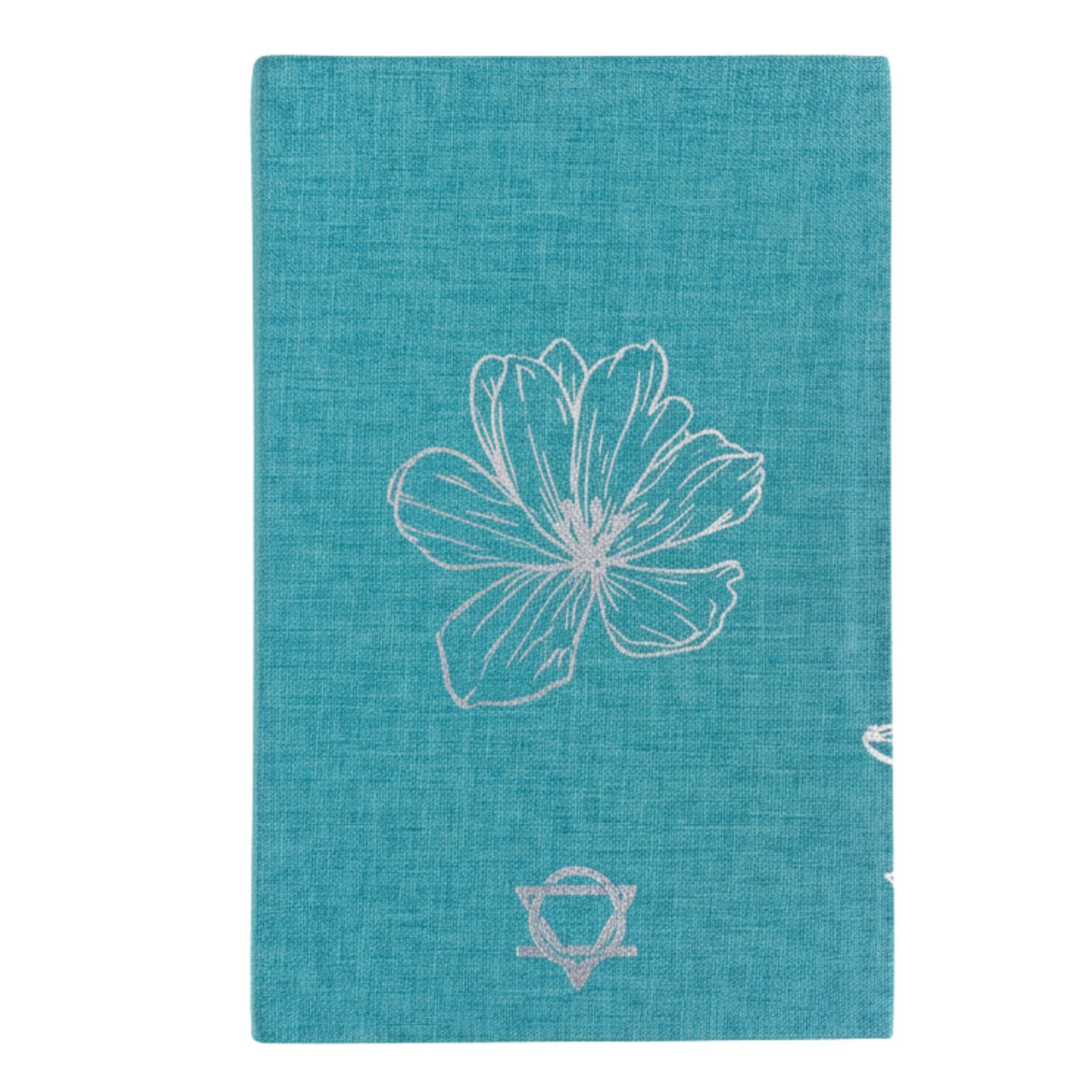 Blue Gratitude Journal with Silver Lining – 120 pages – I am Thankful For