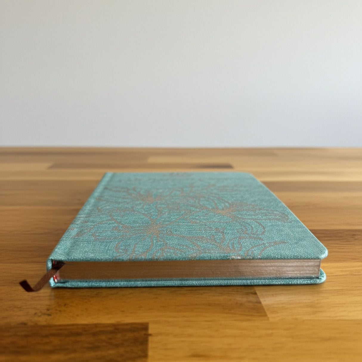 Blue Gratitude Journal with Silver Lining – 120 pages – I am Thankful For