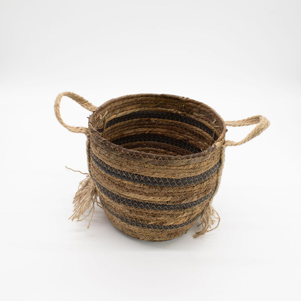 Banaanilehti- ja meriheinäkorit, suuret – luonnolliset ruskeat – 3 kappaleen setti