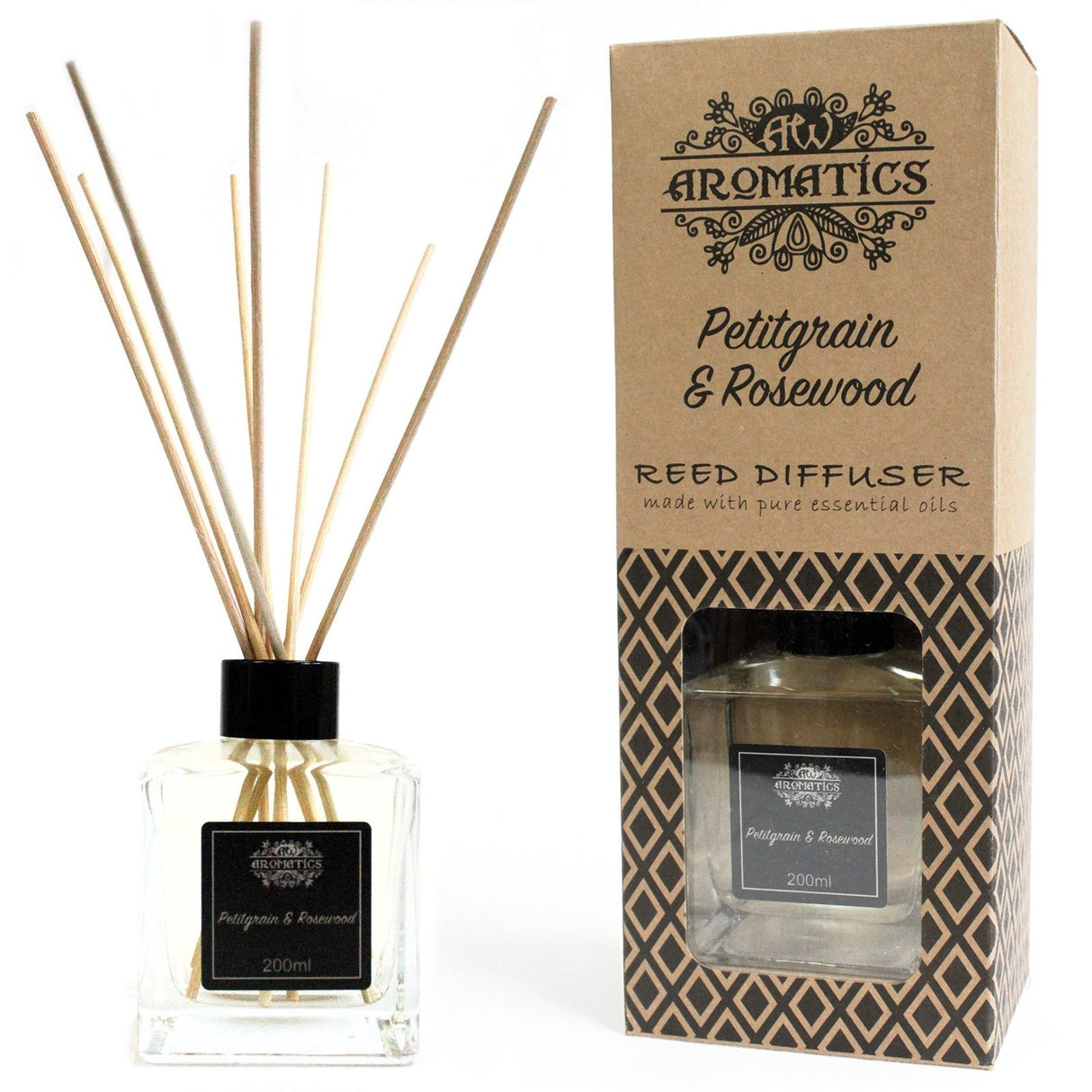 Reed-Diffusor Petitgrain & Rosenholz 200ml