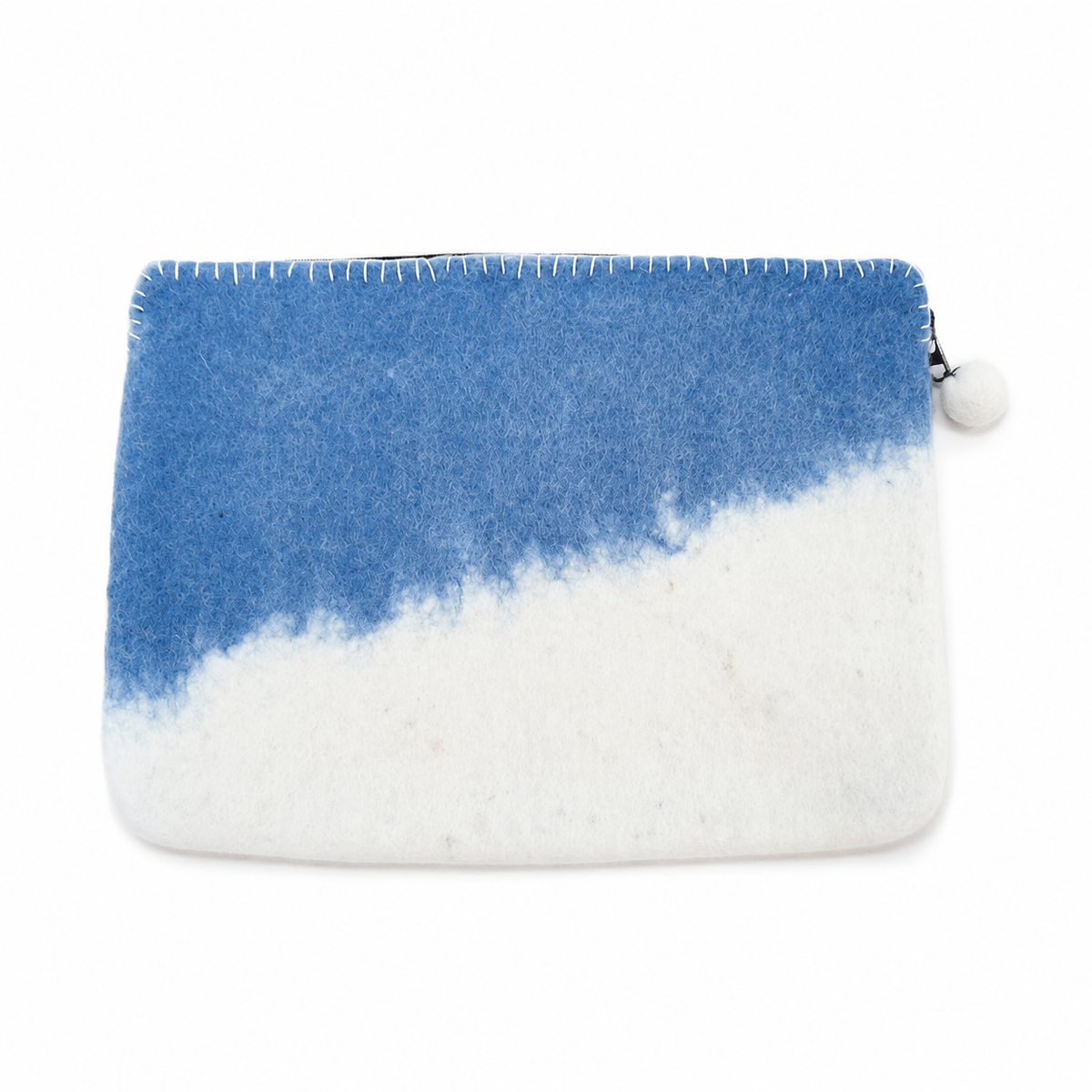 Felt Laptop Pouch (up to 14") - Blue Horizon