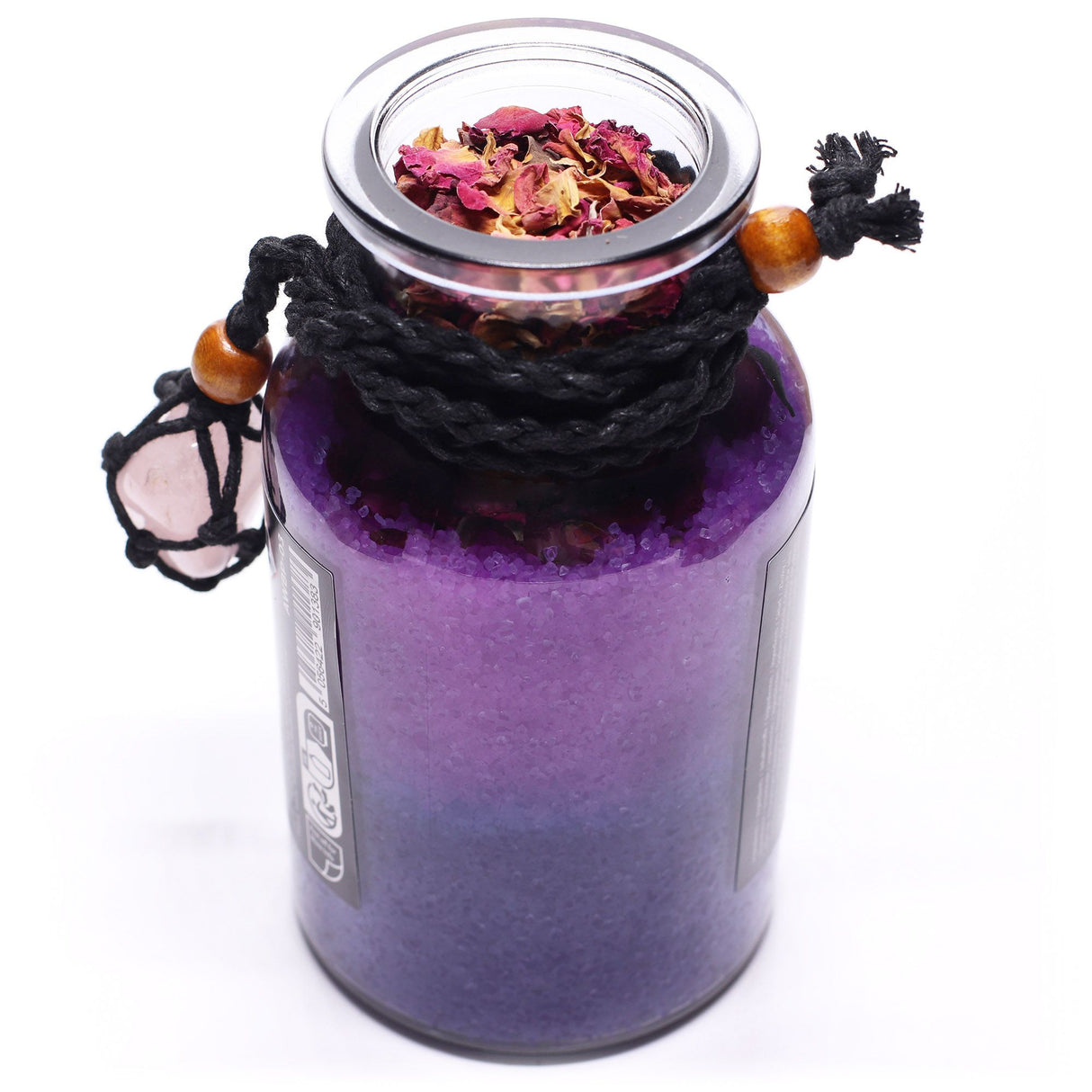 Ancient Witch Bath Spell Potion & Rose Quartz Crystal Amulet – Love