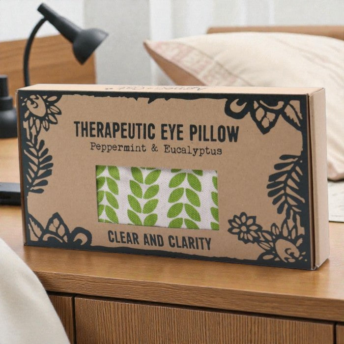 Agnes + Cat Eye Pillow – Clear & Clarity, Eye Pillows