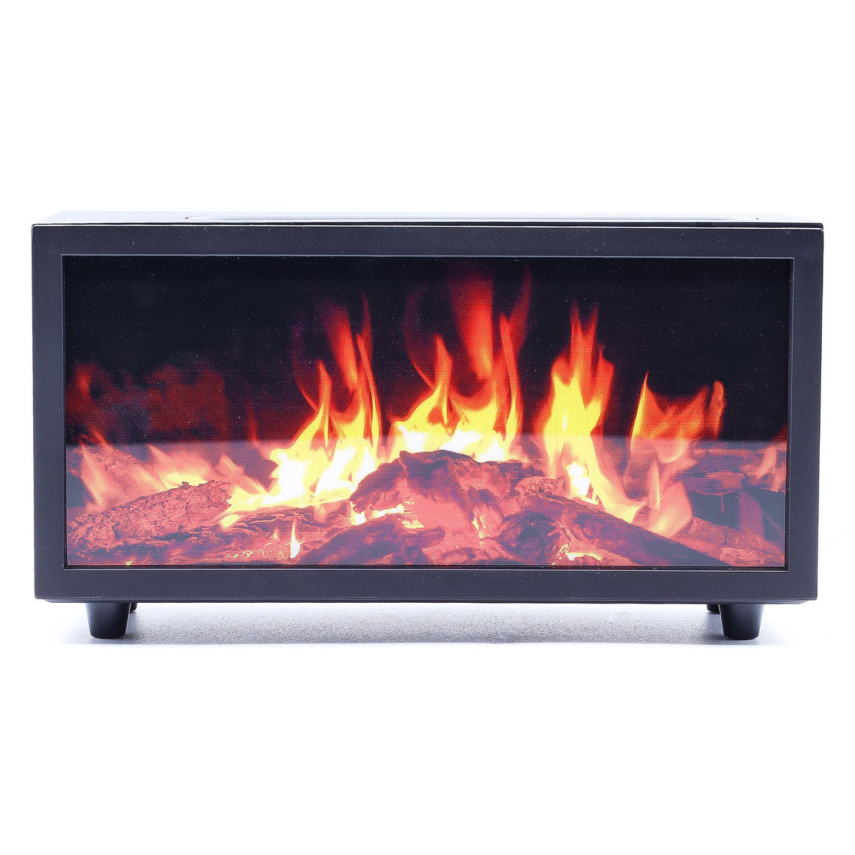 Flame-Effect Essential Oil Diffuser USB Color-Changing Birdsong