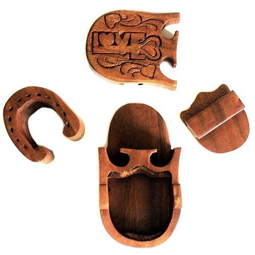 Puzzle Box – Sheesham Wood Love Lock