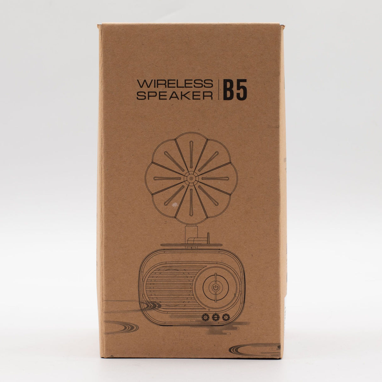 Retro Mini Gramophone Speaker – Bluetooth & FM Radio – 5 watt x 1