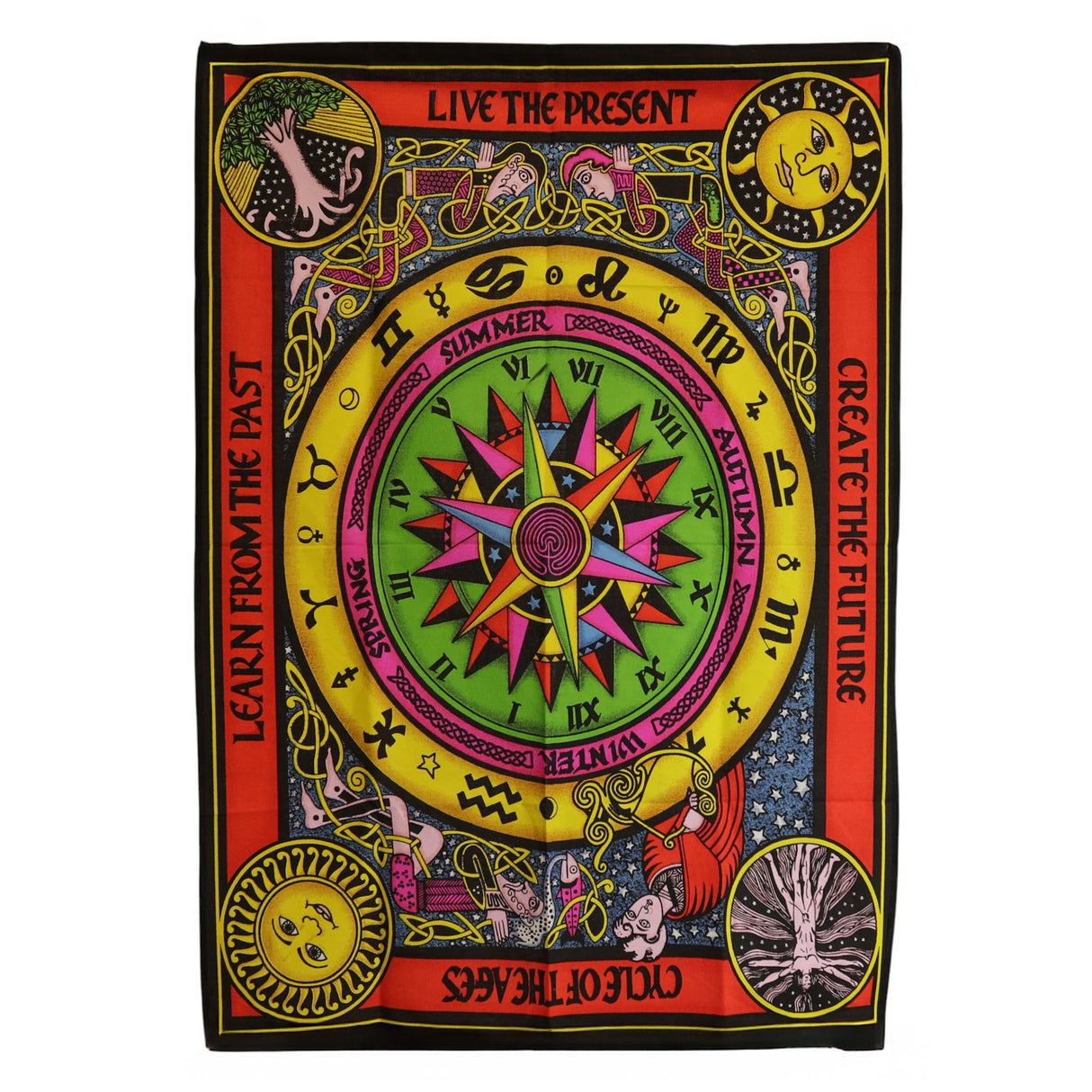 Cotton Wall Art (70x110cm) – Circle of Life