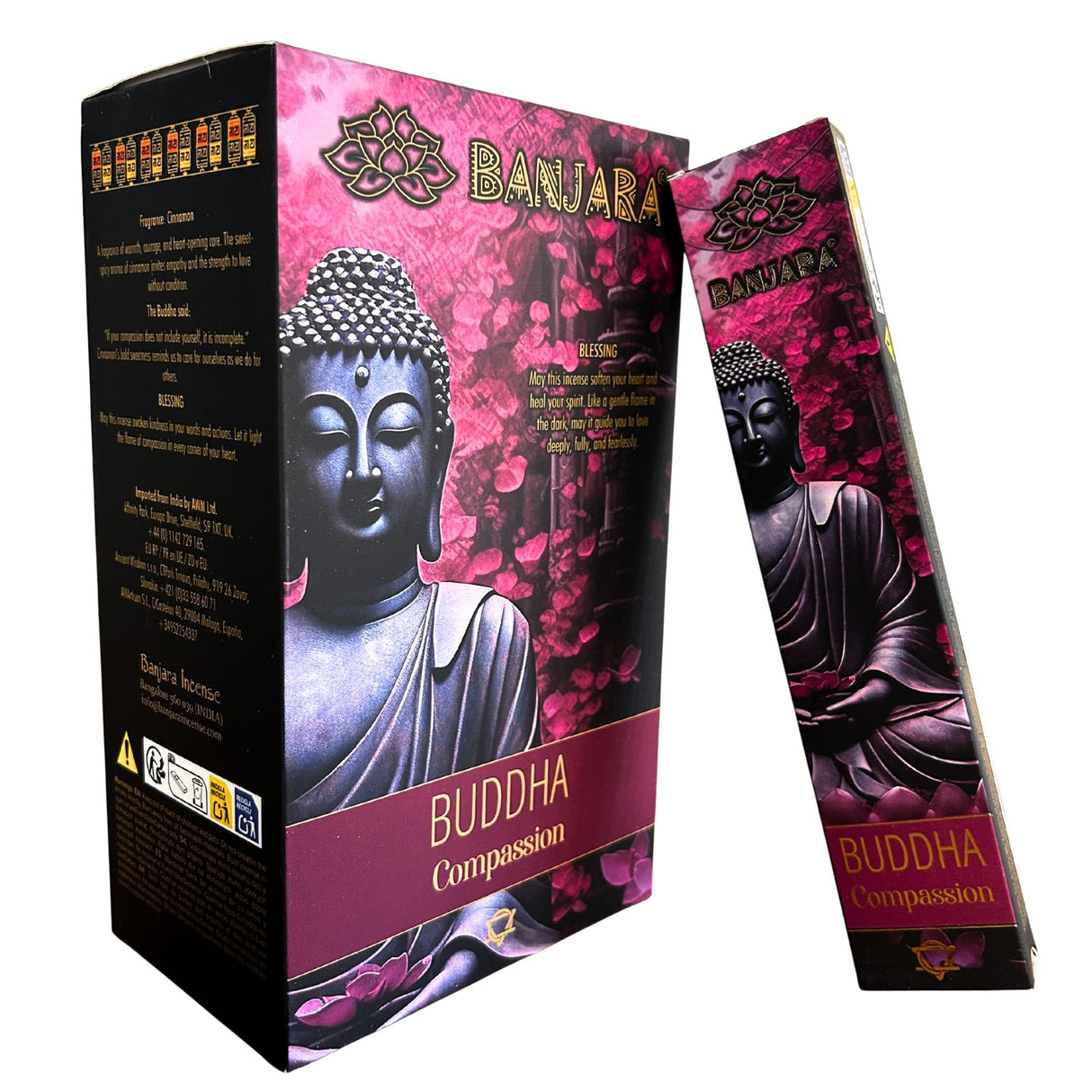 Banjara Buddha Mitgefühl Indische Räucherstäbchen für Meditation