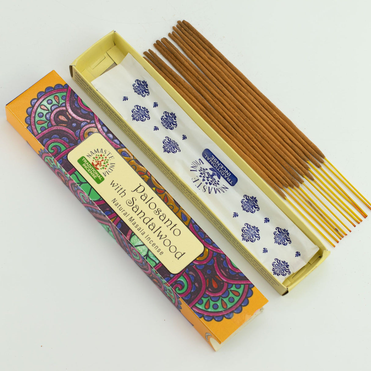 Namaste Mandala Masala Incense – Palo Santo with Sandalwood