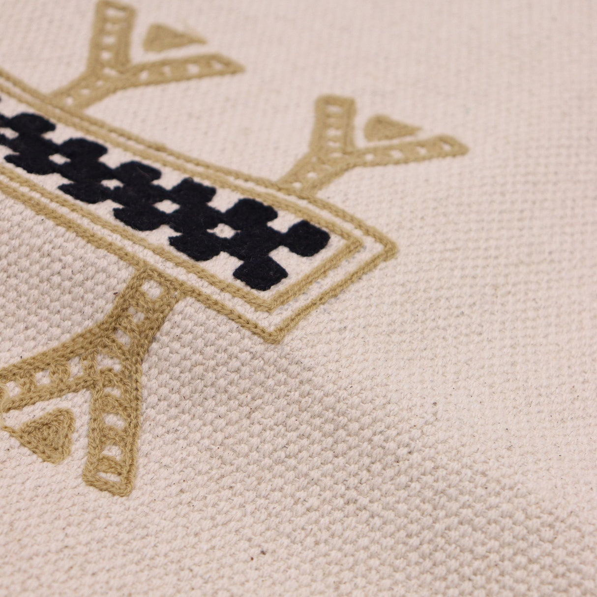 Baumwoll-Kissenbezug, Berber-Muster 45x45 cm