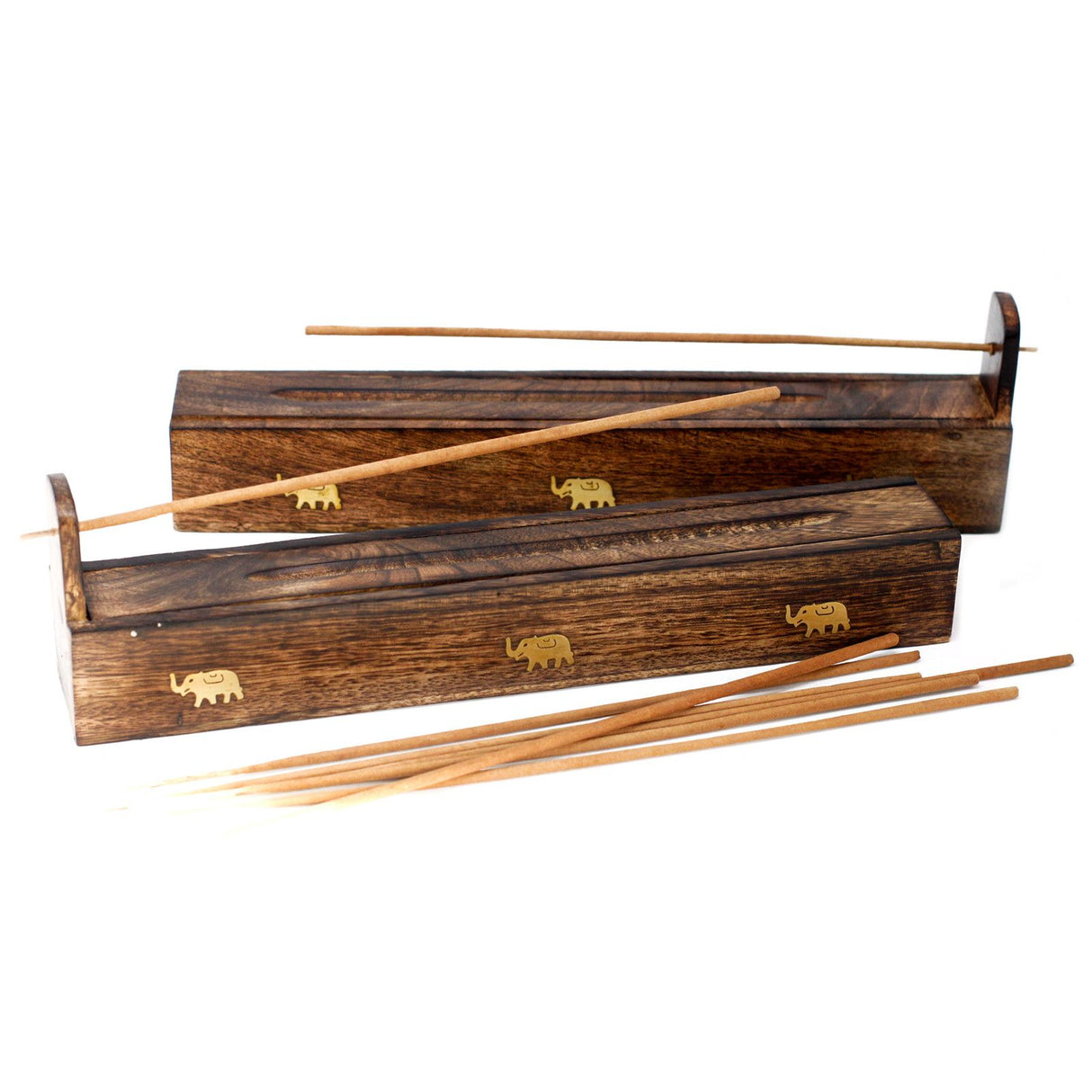 Incense Holder Box Mango Wood Assorted