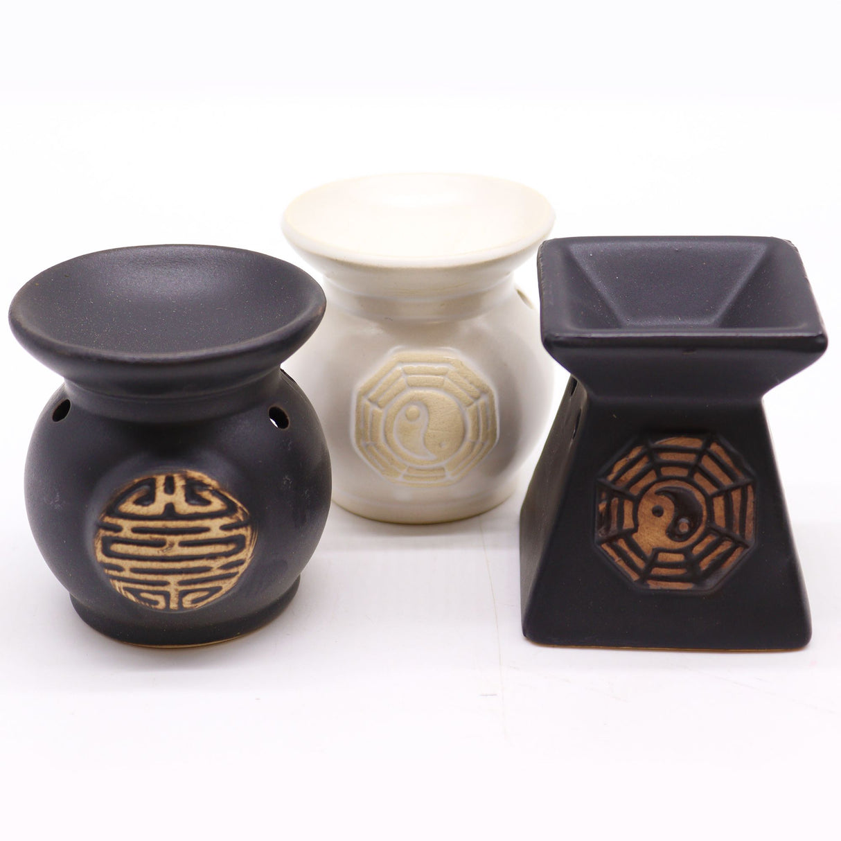 Keramik-Ölbrenner, Yin-Yang-Terrakotta-Stil