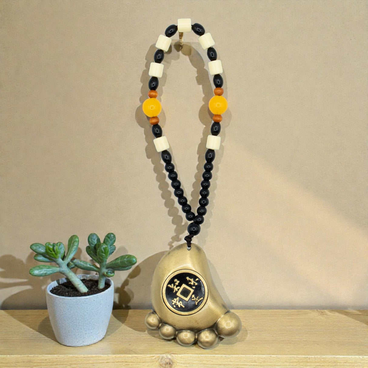 Feng Shui Hanging – Step to Wealth Amulet