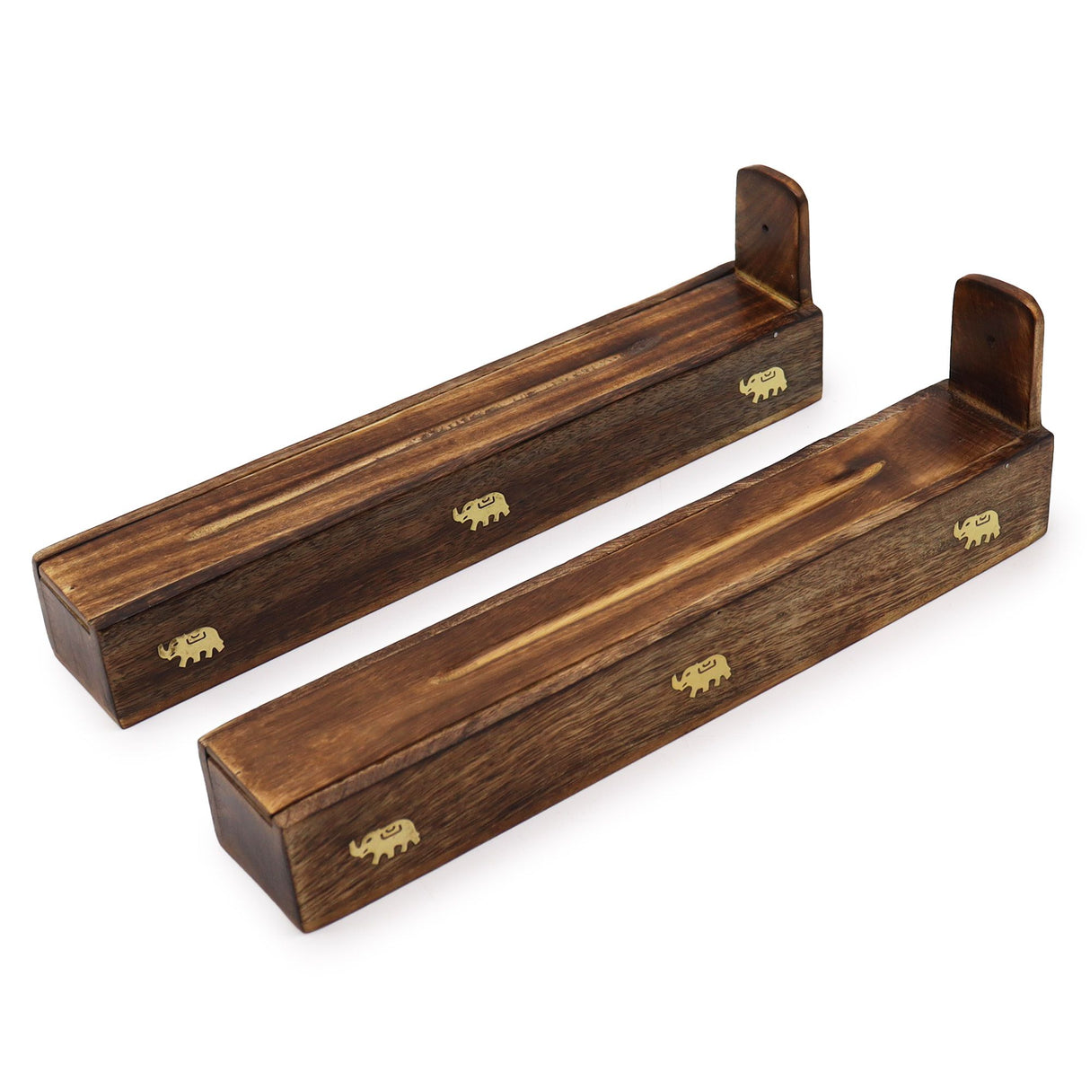 Incense Holder Box Mango Wood Assorted