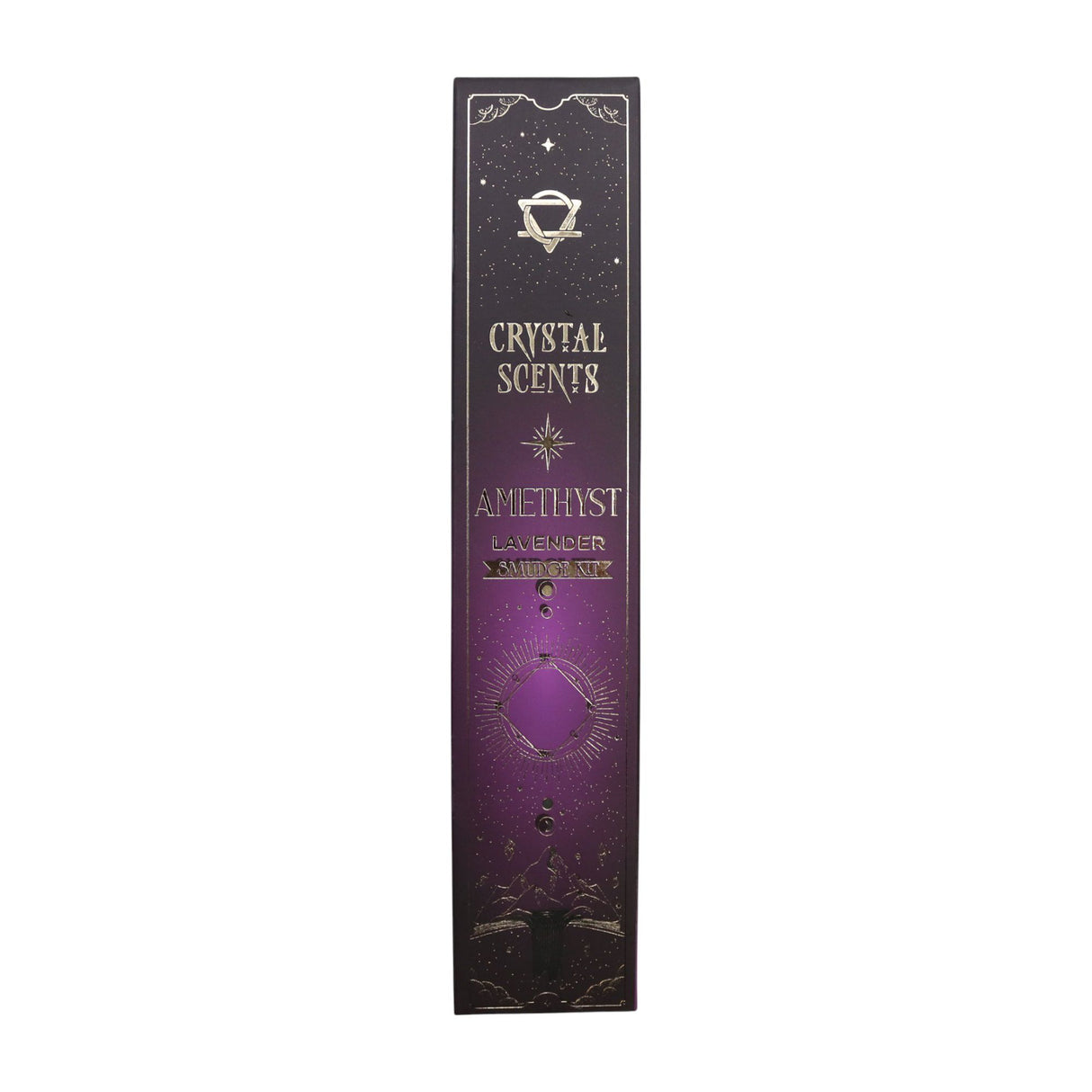 Amethyst Crystal Scents Smudge Incense – Lavender