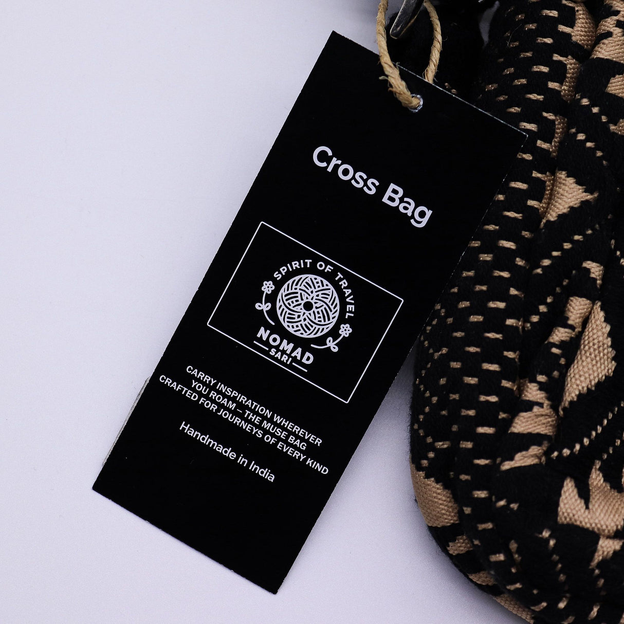 Jacquard Natural-vesker – Desert Loom – Skulderveske