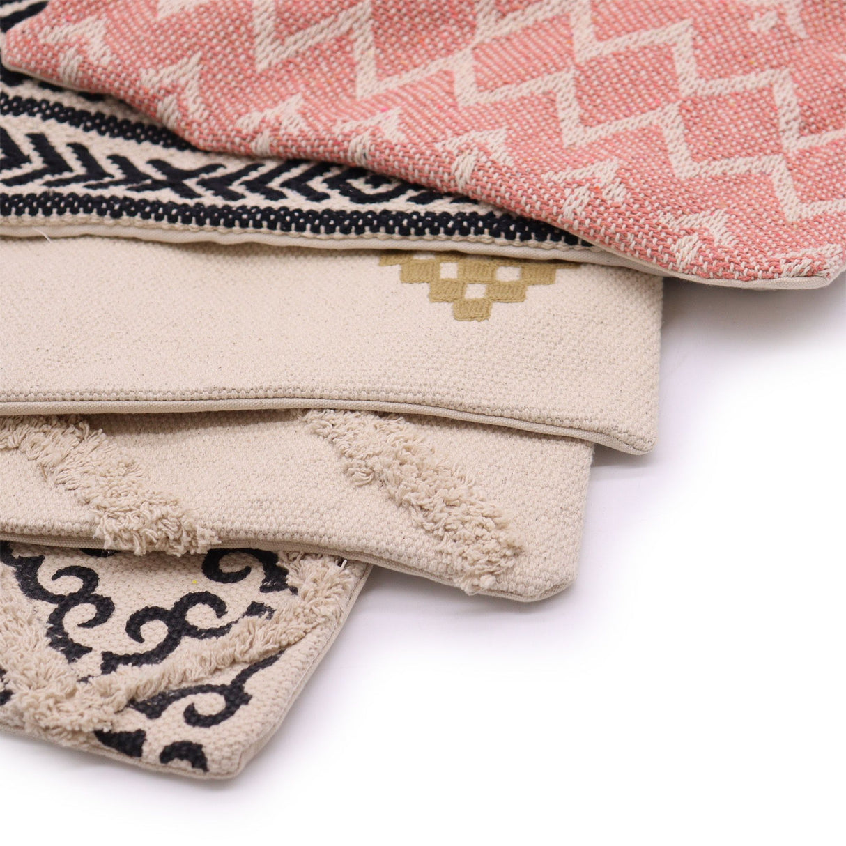 Baumwoll-Kissenbezug, Berber-Muster 45x45 cm