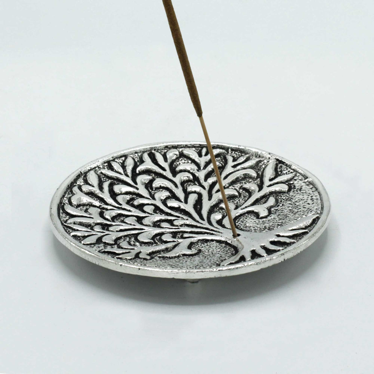 Incense Stick Holder Tree of Life Aluminium 10cm