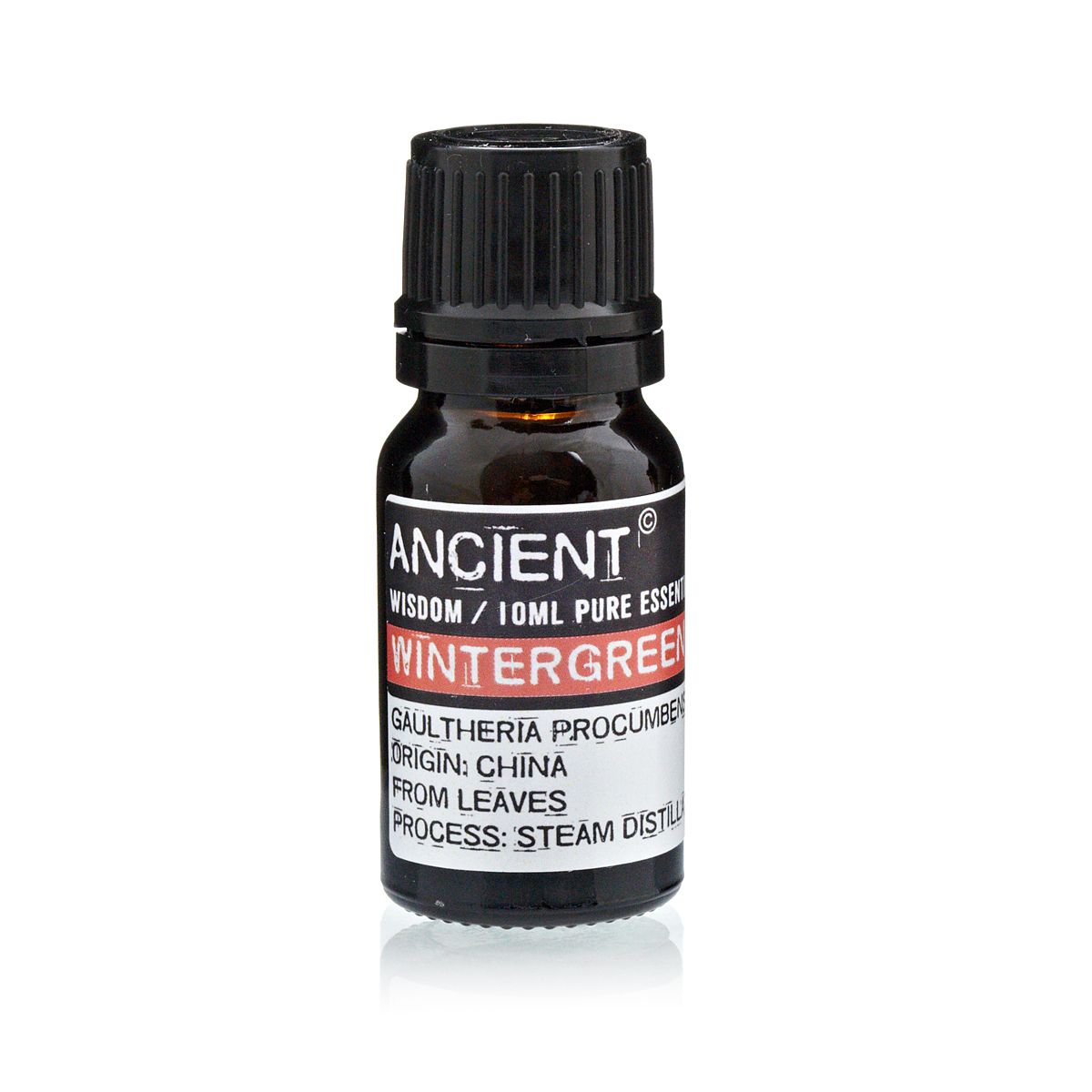 Wintergreen etherische olie 10 mL stoomgedistilleerd