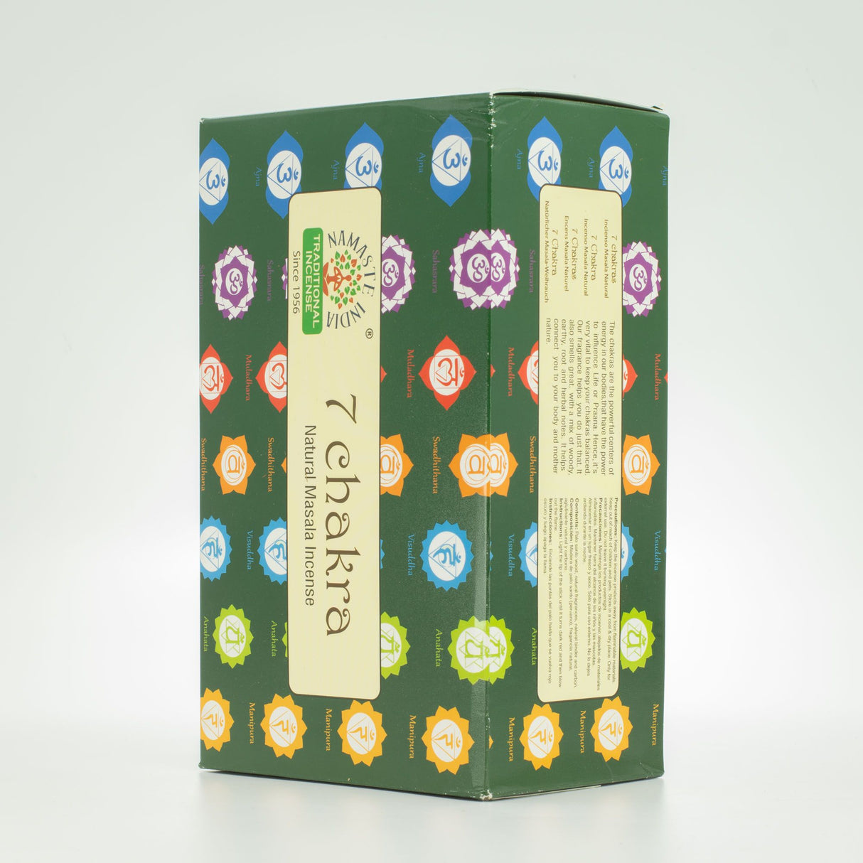 Namaste Mandala Masala Räucherstäbchen – 7 Chakren