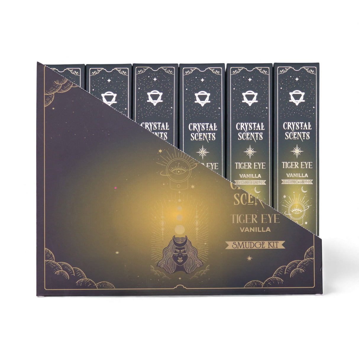 Tiger Eye Crystal Scents Smudge Incense – Vanilla