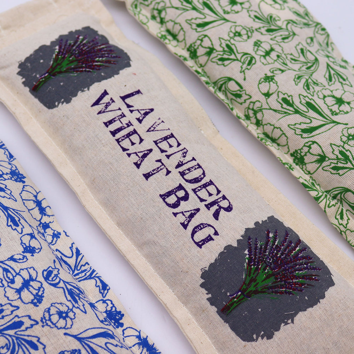 Bolsas de trigo, algodón lavanda