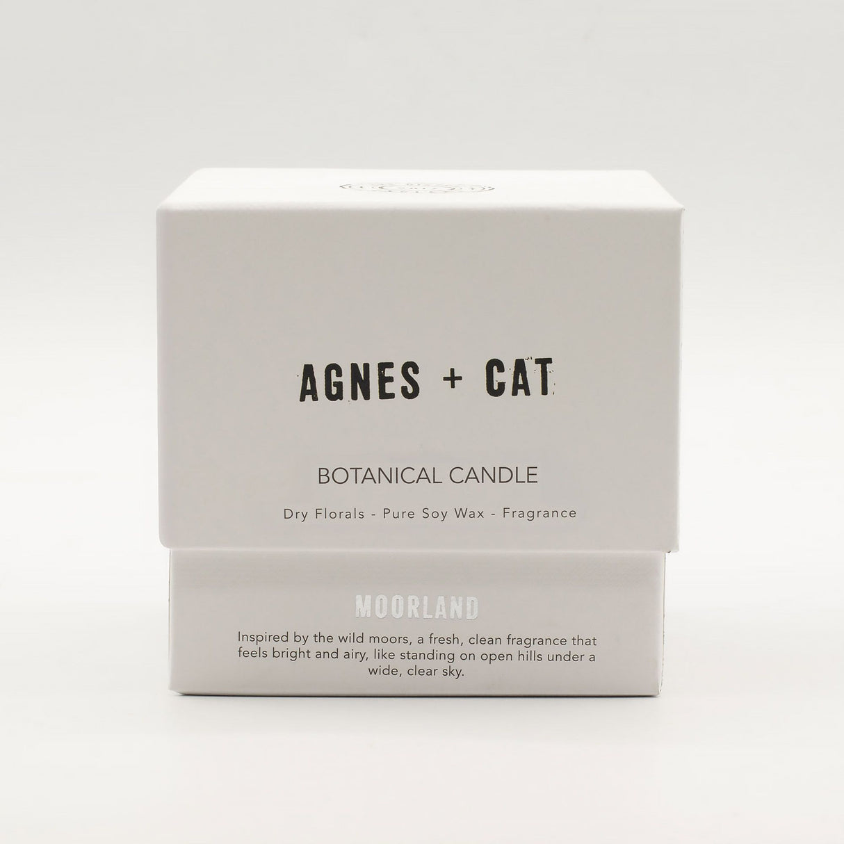 Agnes + Cat botanická sójová sviečka – Moorland