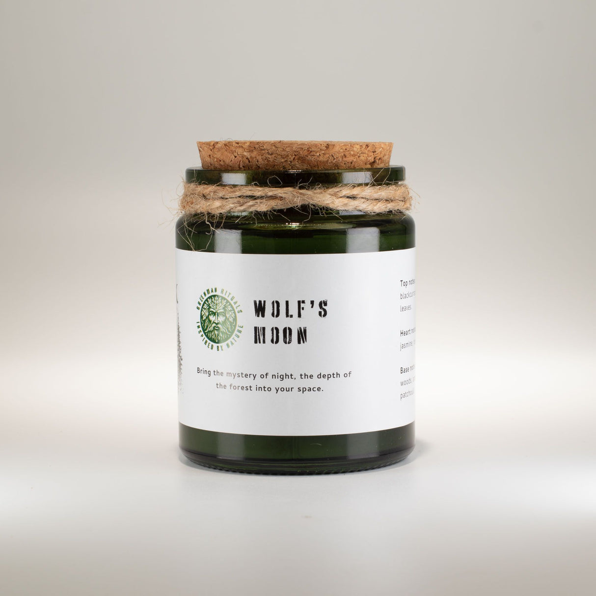 Greenman Woodwick sójová sviečka – Vlčí mesiac