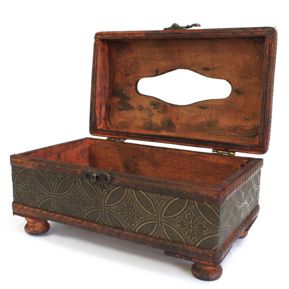 Tissue Box Cover With Legs, Vintage