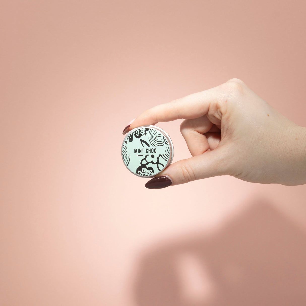 Baume à lèvres, chocolat à la menthe