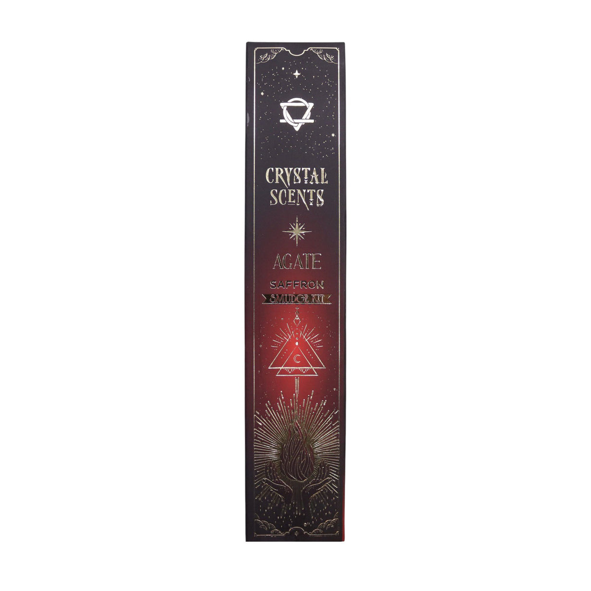 Red Agate Crystal Scents Smudge Incense – Saffron