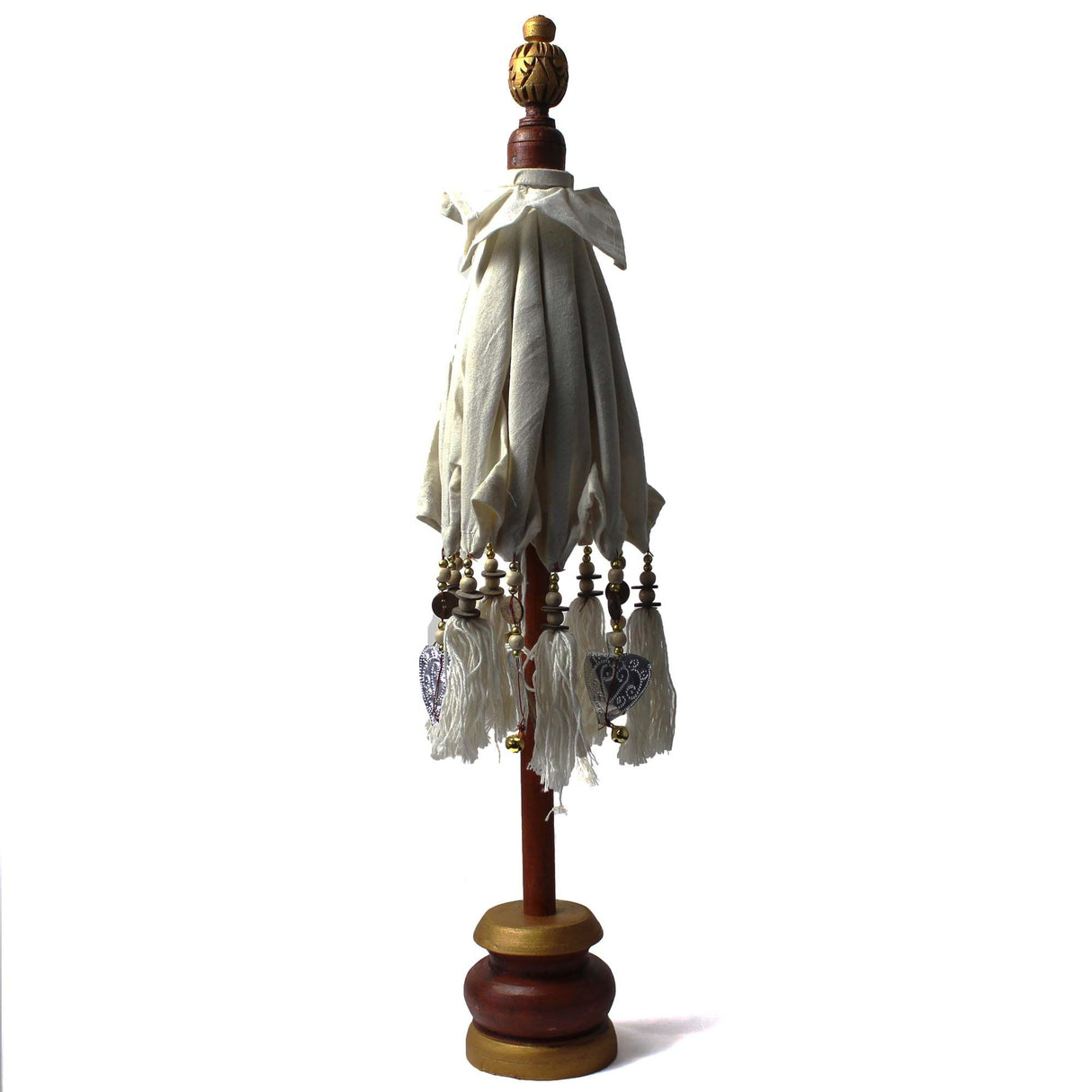 Decoración del hogar Sombrilla de lona natural de 40 cm Bali