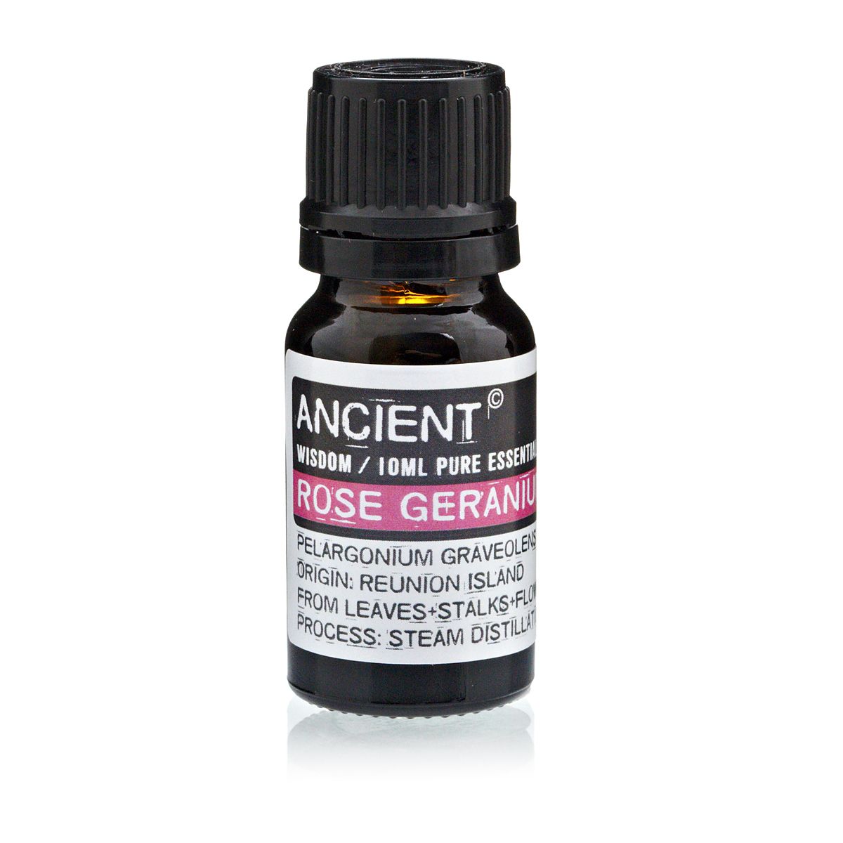 Rose Geranium Essential Oil 10 ml Pelargonium Graveolens