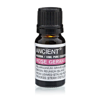 Rose Geranium Essential Oil 10 ml Pelargonium Graveolens
