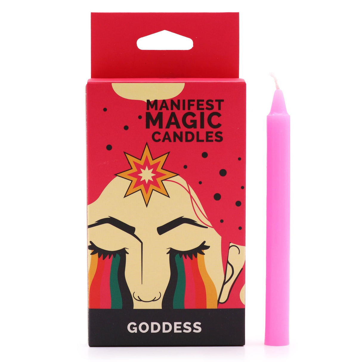 Pink Candles, Pack of 12 Manifest Magic