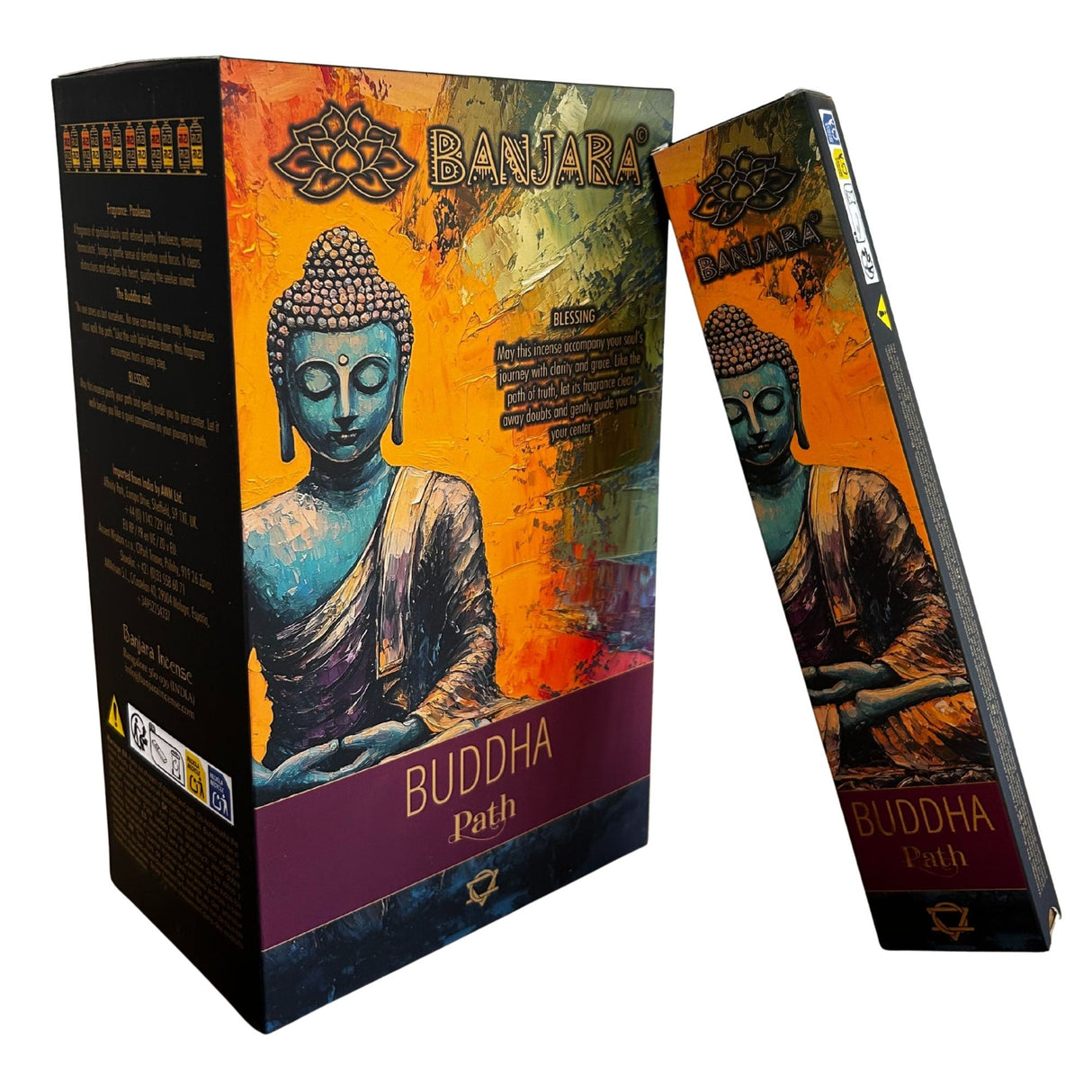 Banjara Buddha Path Kräuter-Meditations-Räucherstäbchen