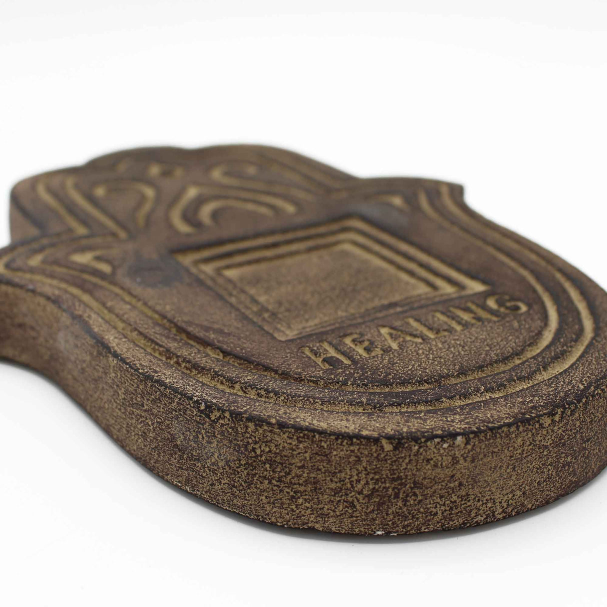 Incense Plate – Antique Stone Effect