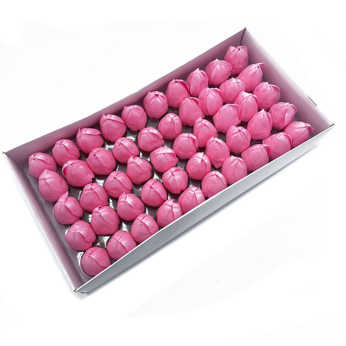 Savon Fleurs de Tulipe Moyen Rose 10 Pièces