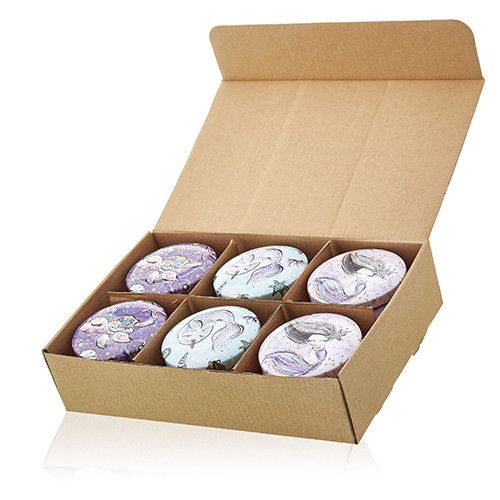 Raspberry Soy Wax Tin Candle Sea Life