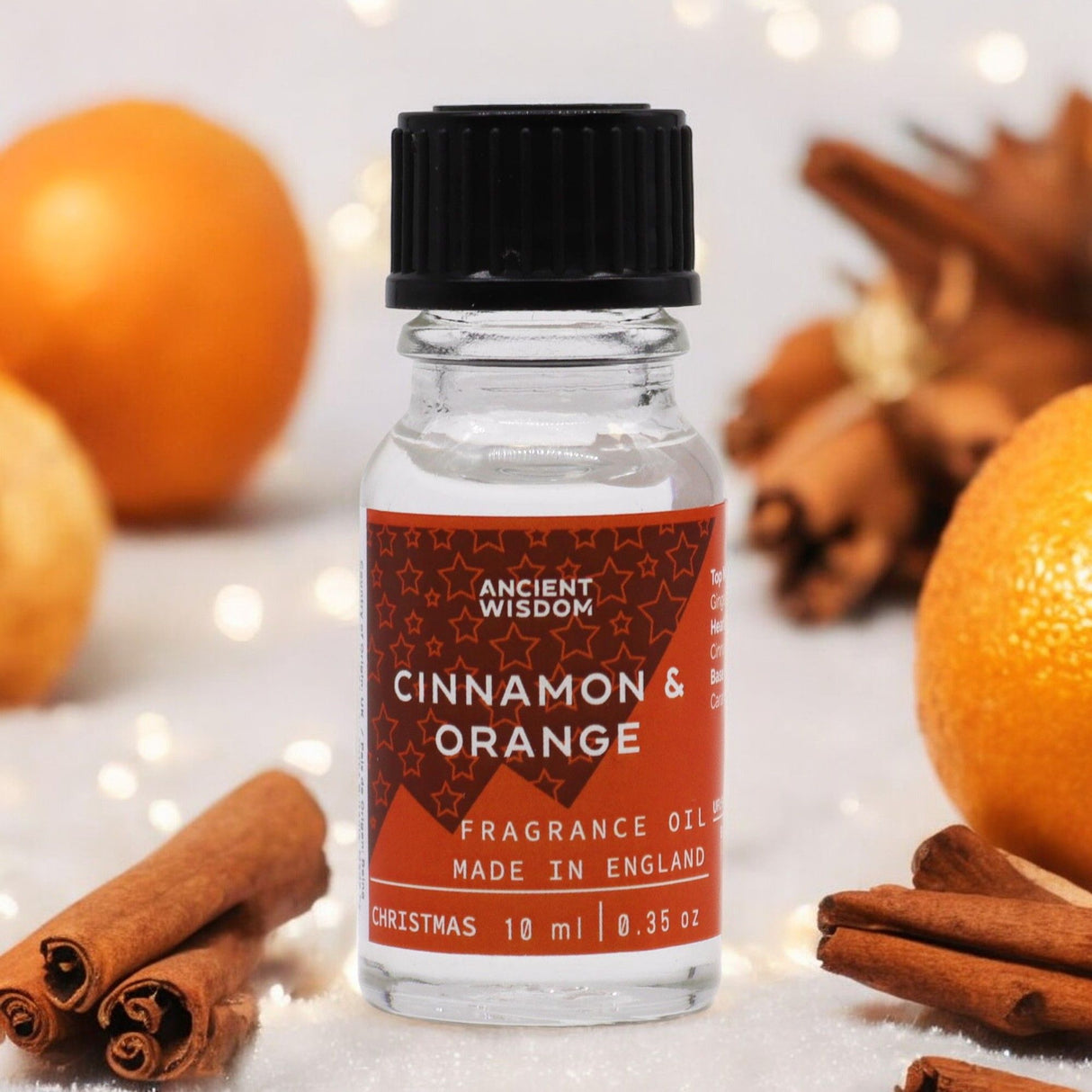Cinnamon And Orange Fragrance Oil Christmas 10ml