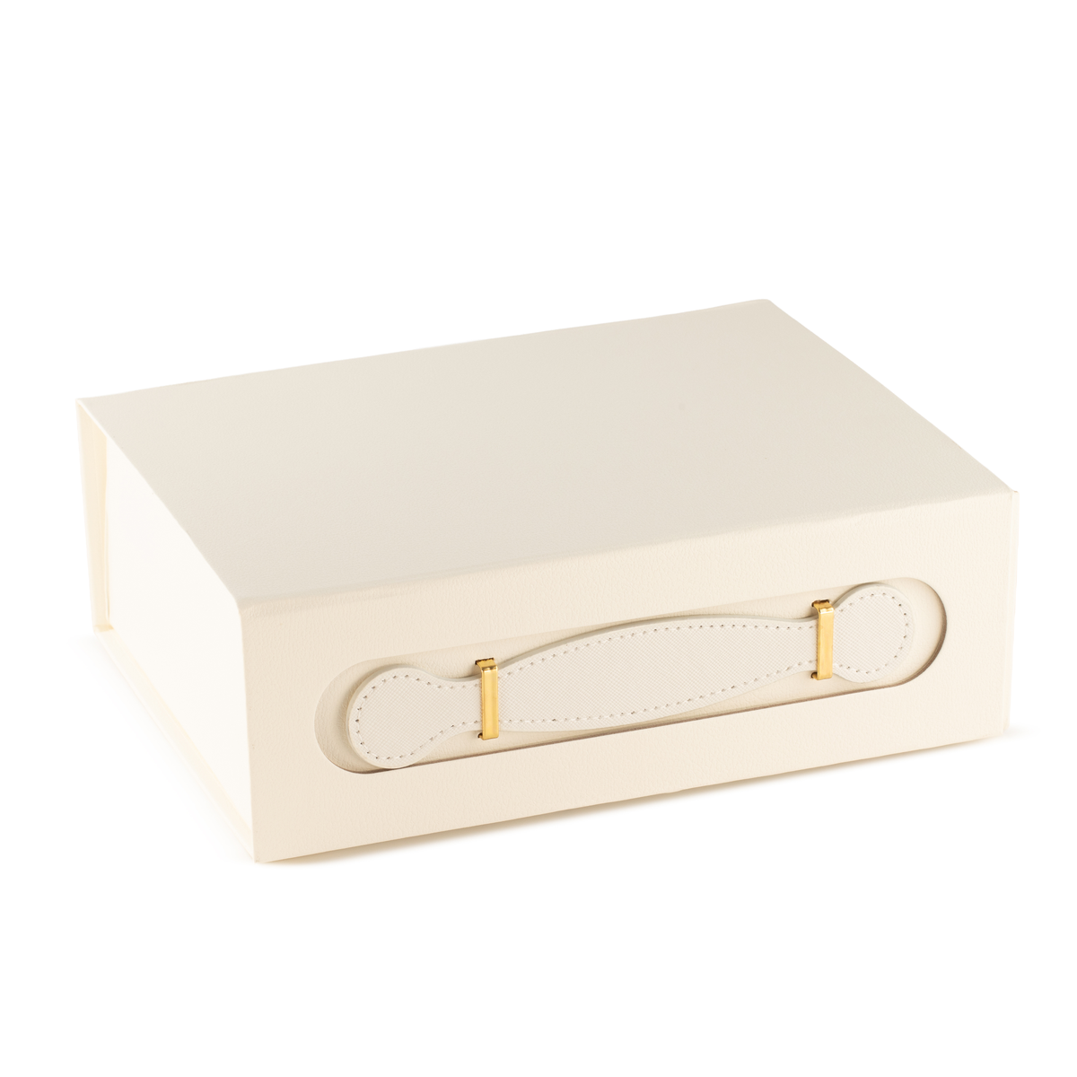 Flat Pack Gift Box - Med Hamper (24 × 18.2 × 8 cm) - White