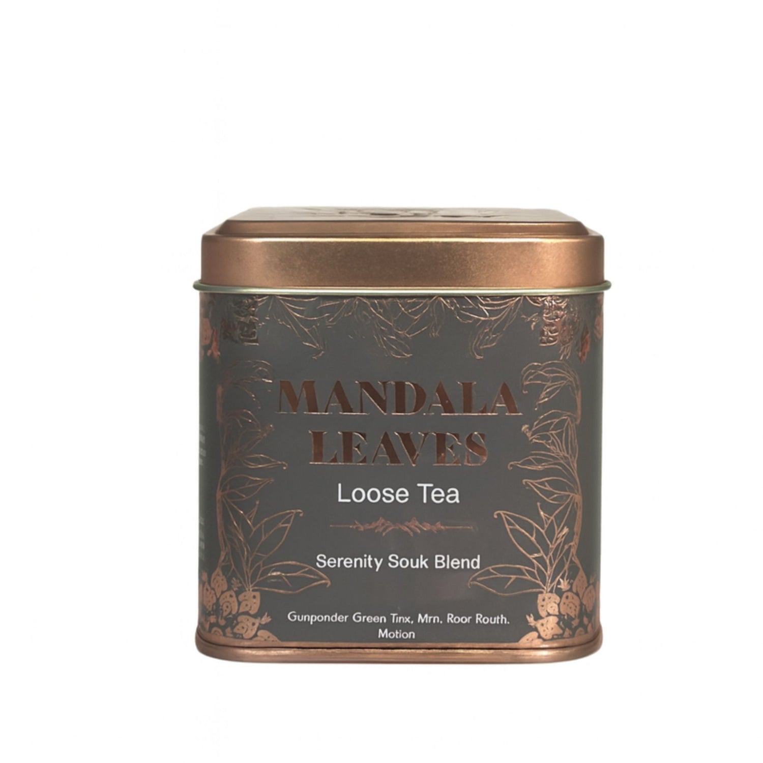 Mint Rose Gunpowder Green Tea Loose Leaf 50g